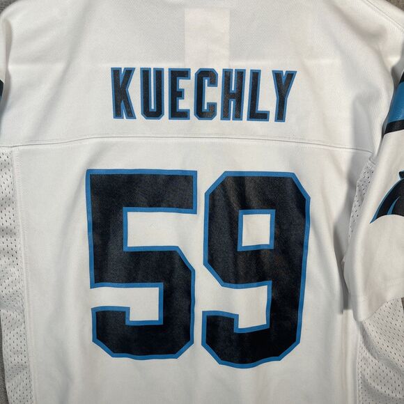 NFL Team Apparel Carolina Panthers Jersey Youth Size Large #59 Luke Kuechly - Picture 9 of 10